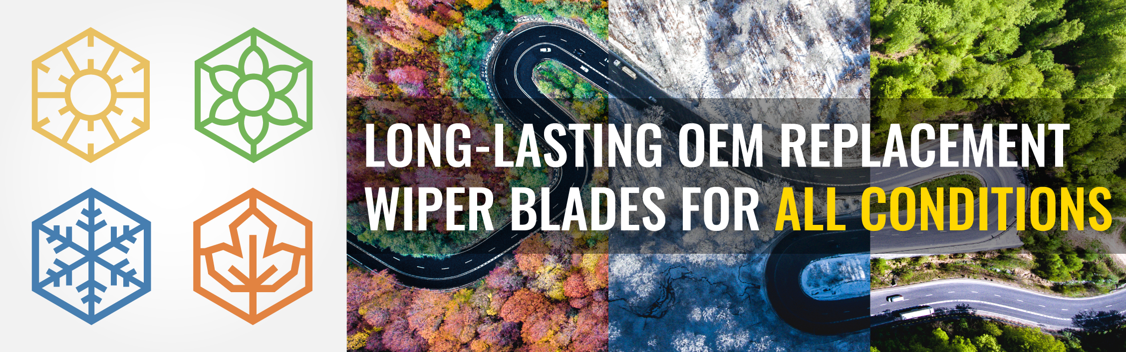 long-lasting oem replacement wiper blades for all conditions