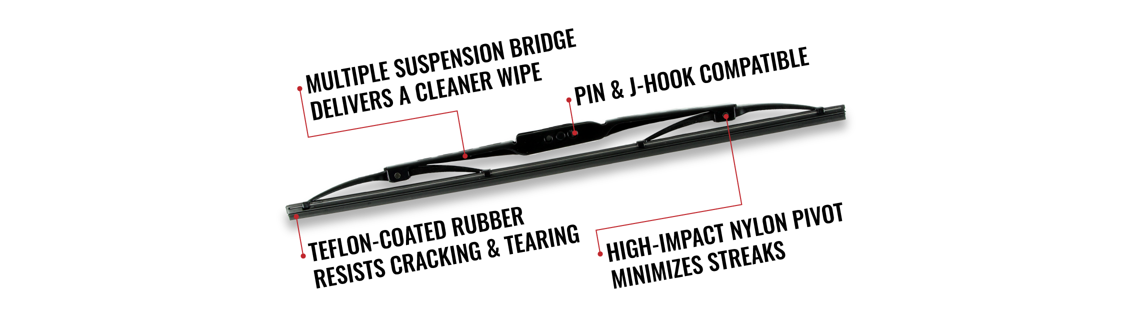 Sixity Auto Framed Windshield Wipers
