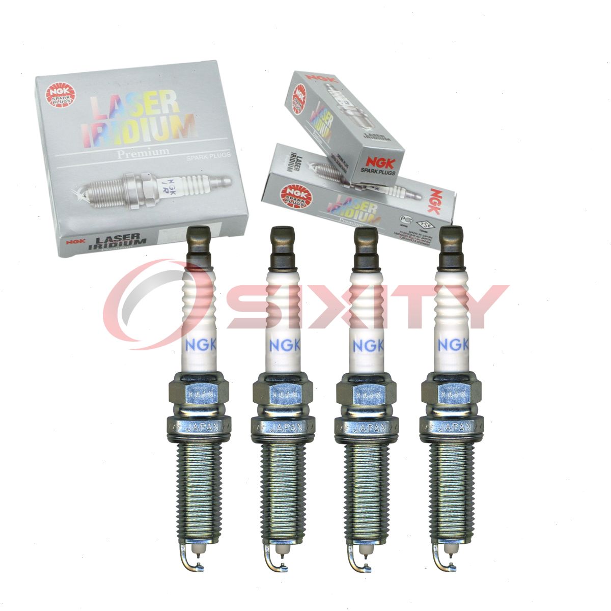 ad eBay – 4 pc NGK Laser Iridium Spark Plugs for 2014-2015 Nissan Pathfinder 2.5L L4 og