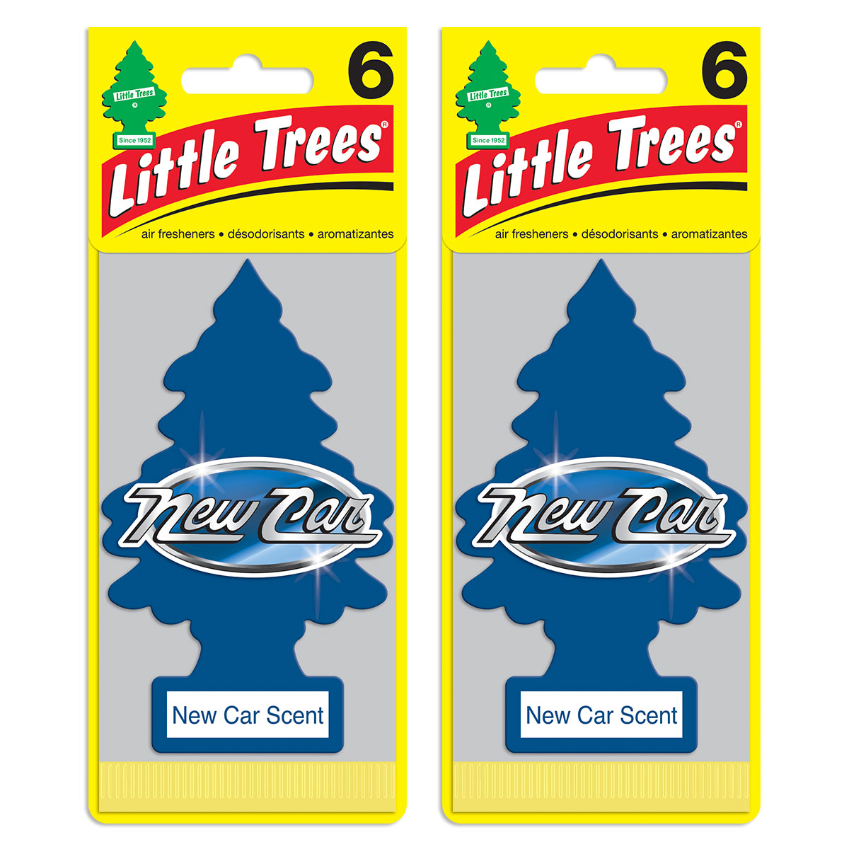 Little Trees New Car Scent Hanging Air Freshener Home Car 6-12-24-48-96-144  pc