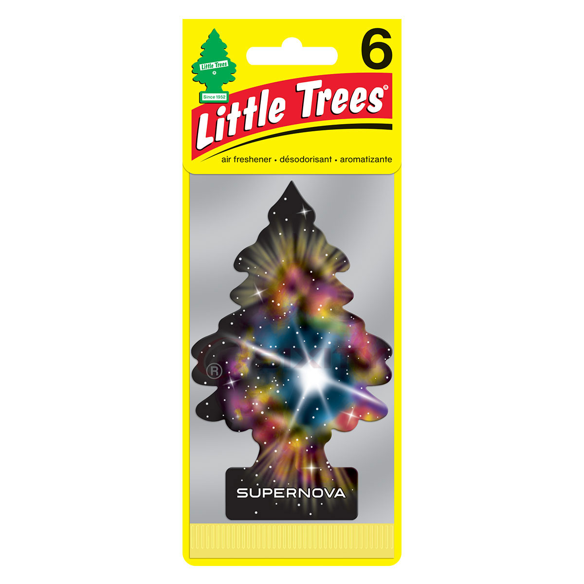 Little Trees Supernova Hanging Air Freshener Home Car 6-12-24-48-96-144 pc