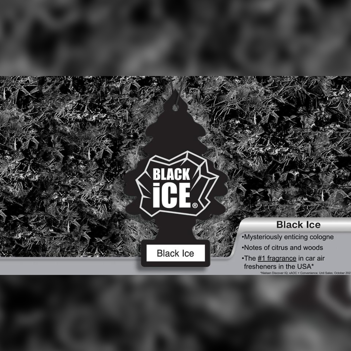 Little Trees Xtra Strength Black Ice Car Home Air Freshener 1-3-6-12-24 pc - Picture 14 of 20