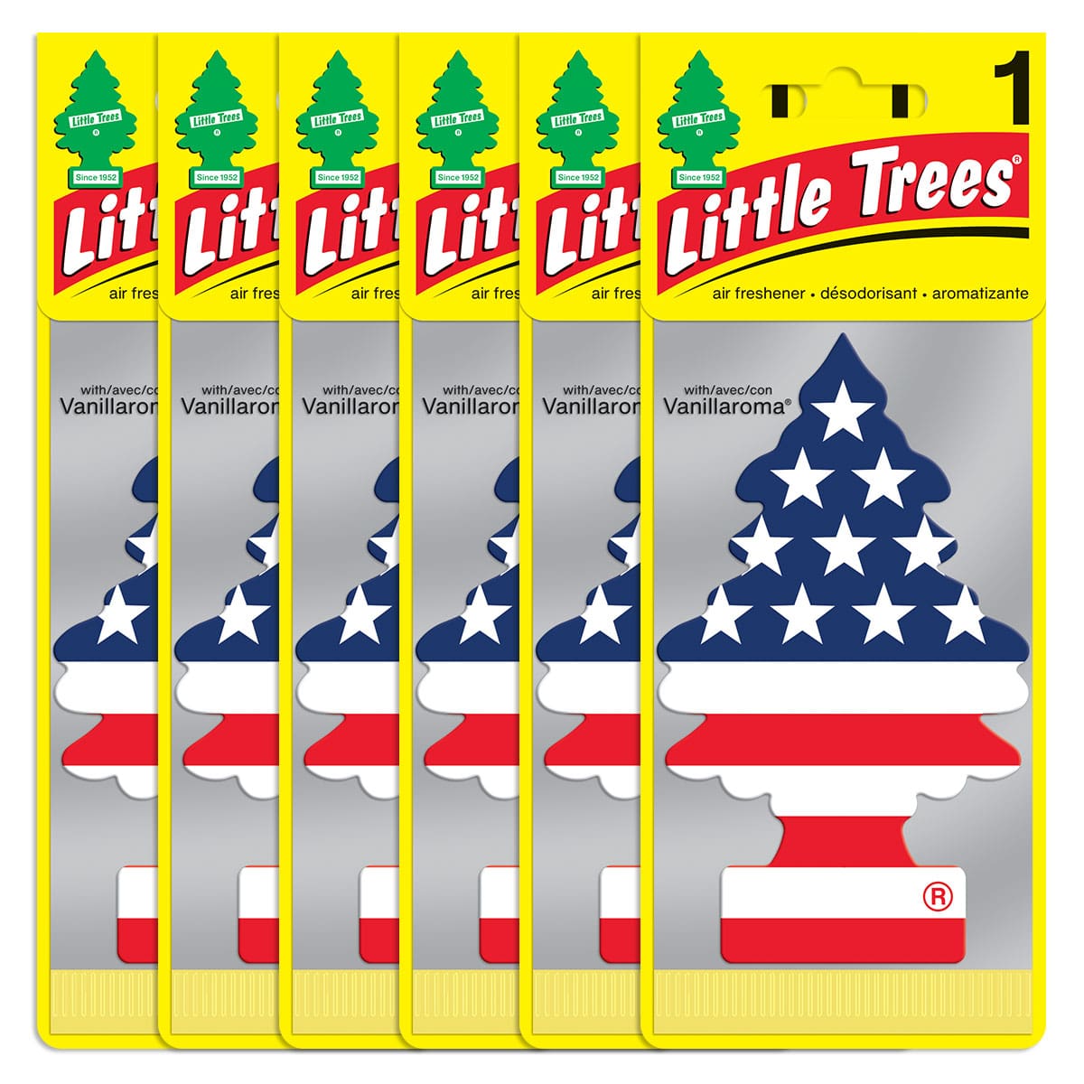 Little Trees America Hanging Air Freshener Home Car 1 Packs - CHOOSE QTY