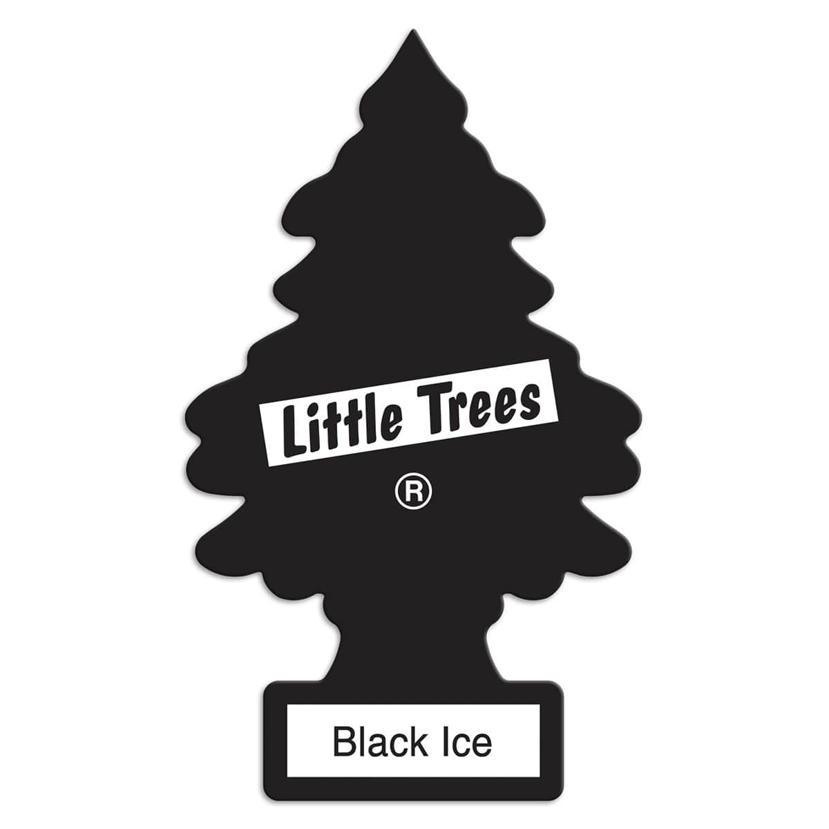 Little Trees Black Ice Hanging Air Freshener Home Car 1 Packs - CHOOSE QTY