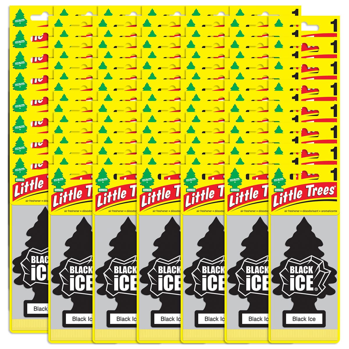 Little Trees Black Ice Hanging Air Freshener Home Car 1 Packs - CHOOSE QTY