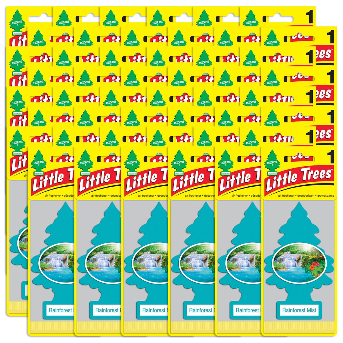 Little Trees Rainforest Mist Hanging Air Freshener Home Car 1 Packs - CHOOSE QTY