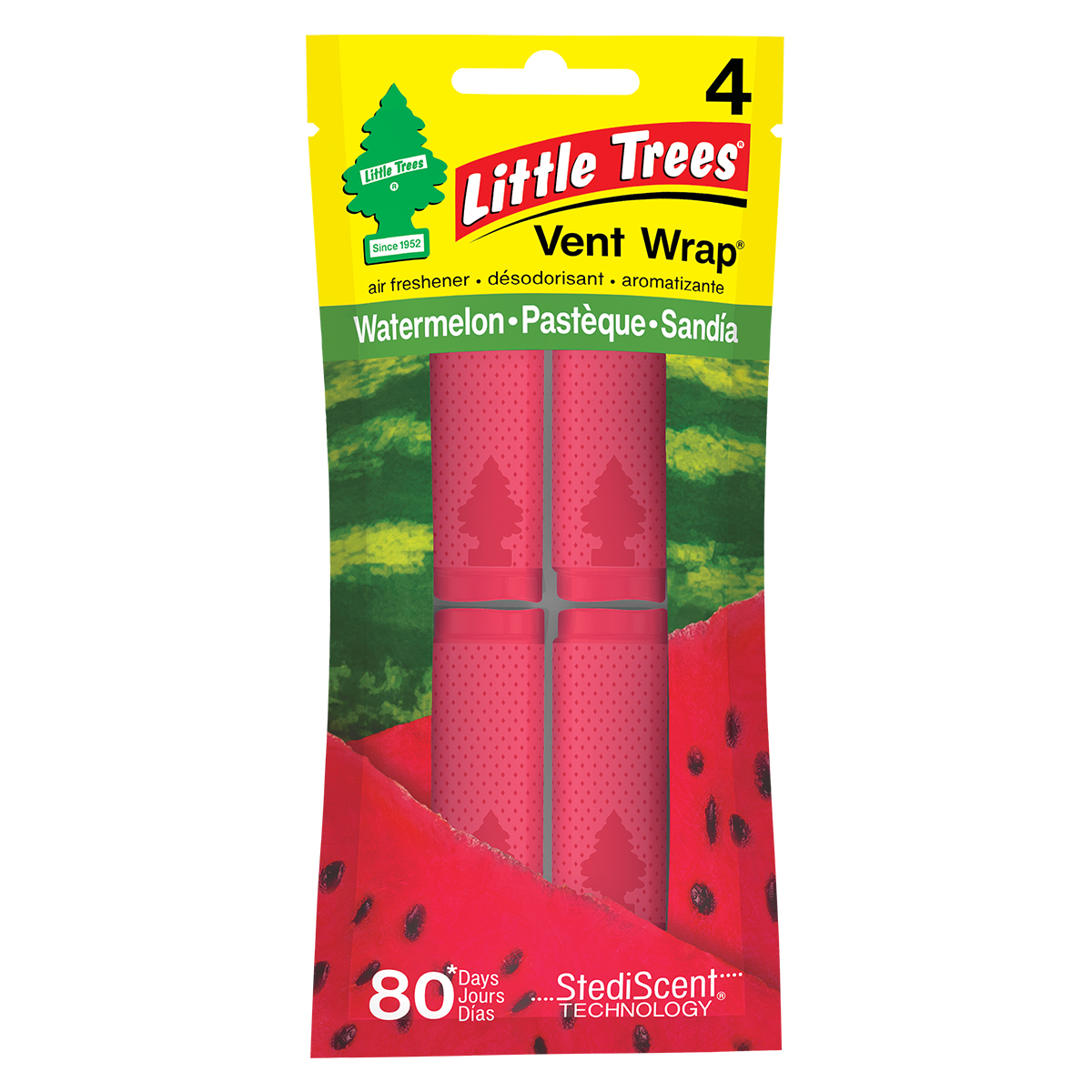 Little Trees Vent Wrap Watermelon Car Air Freshener - CHOOSE QTY