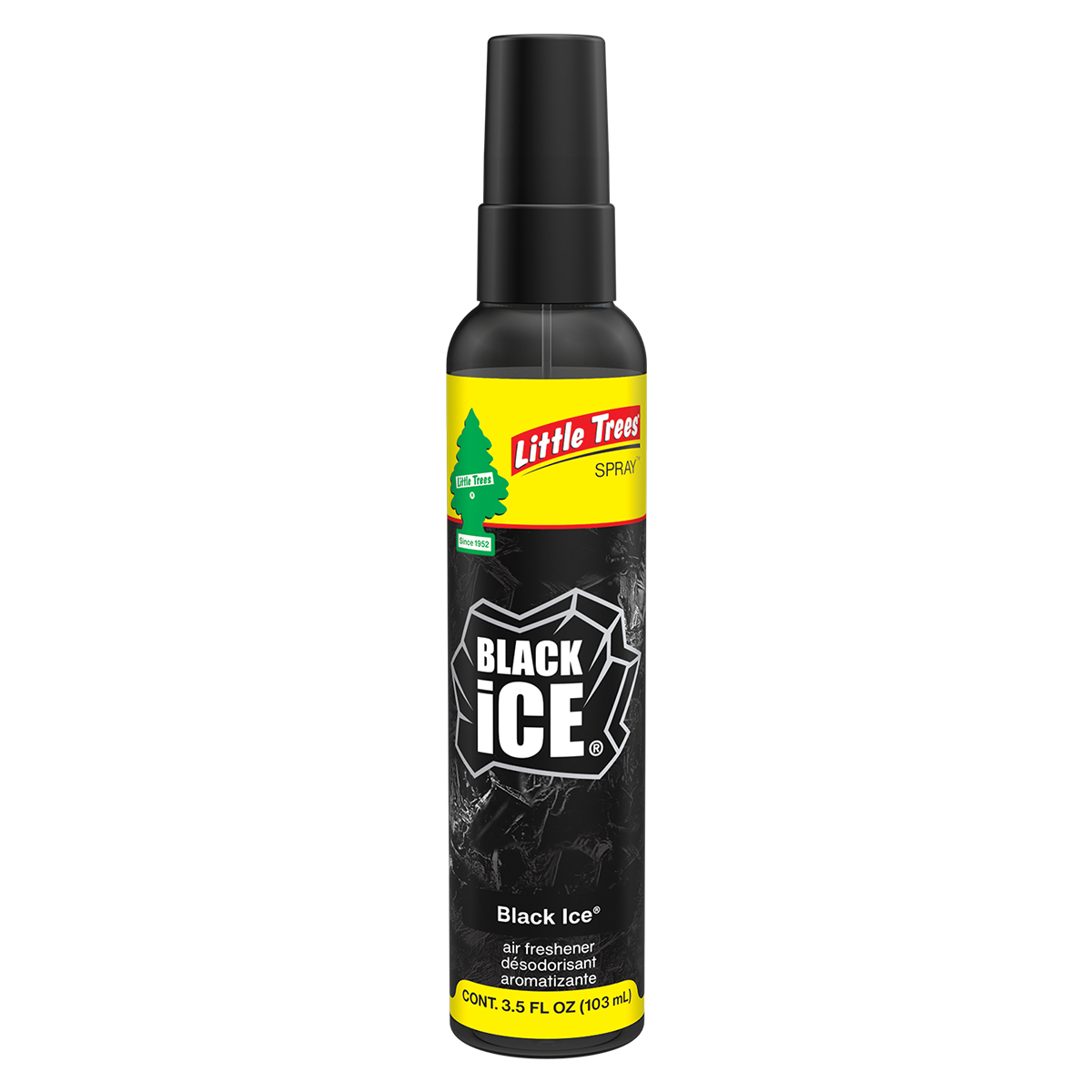 Little Trees Spray Black Ice Car Air Freshener 3.5 oz - CHOOSE QTY