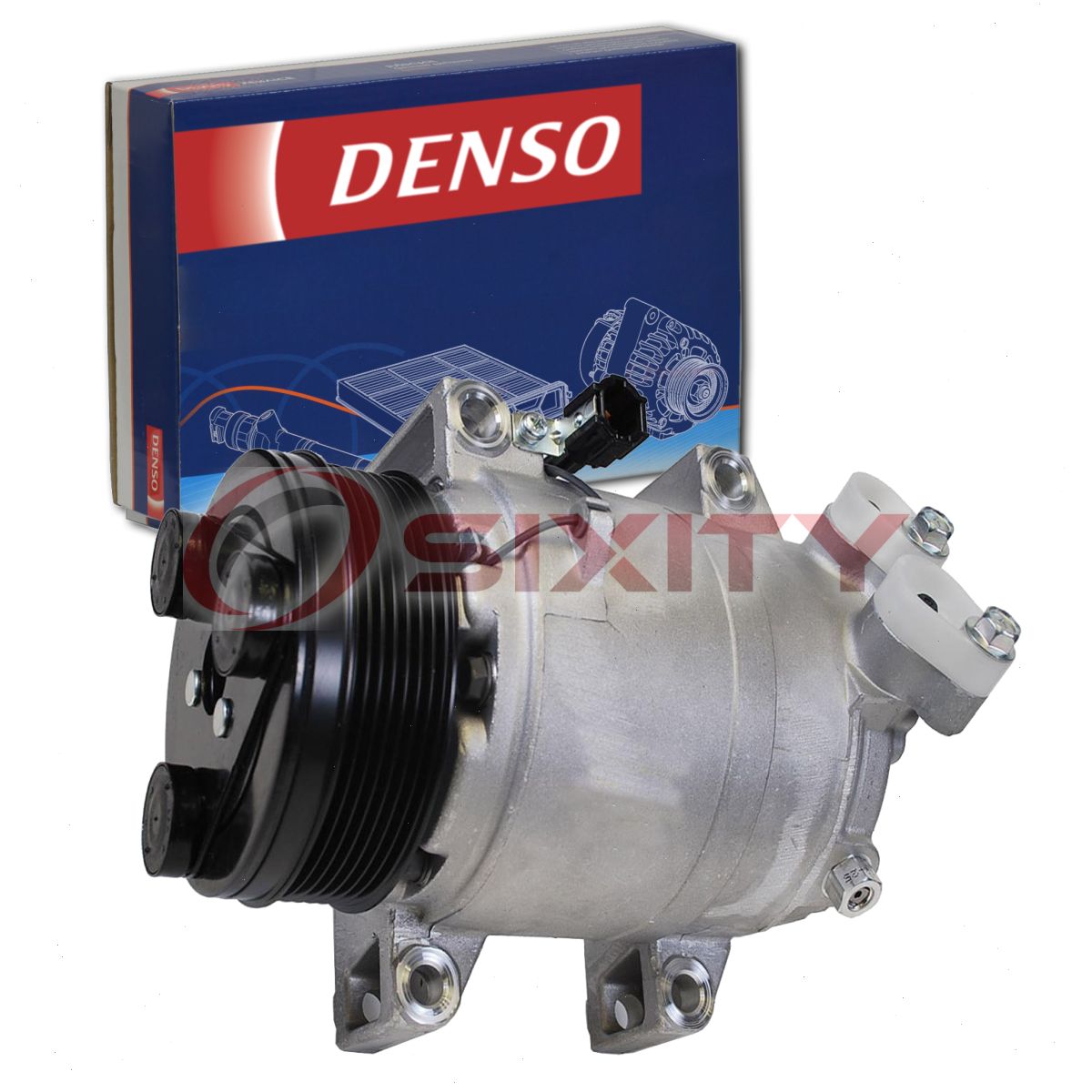 Denso AC Compressor for 20052015 Nissan Armada Heating Air