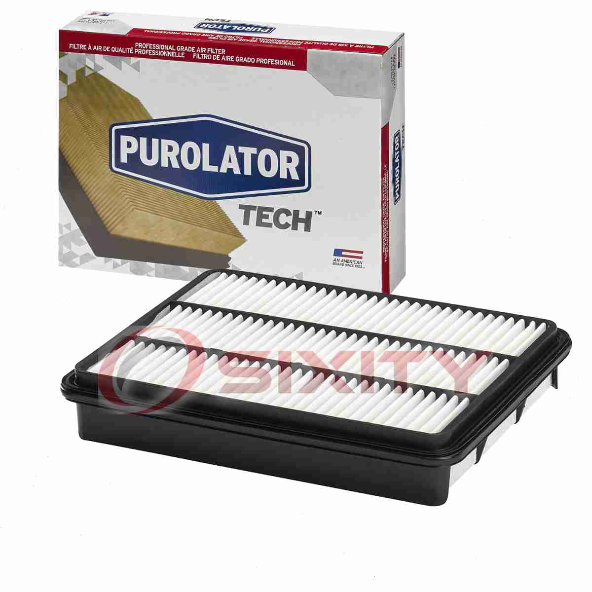 Purolator TECH Air Filter for 2003-2009 Lexus GX470 4.7L V8 Intake