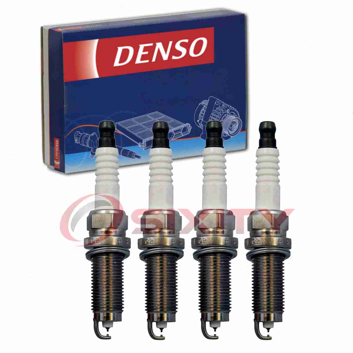 DENSO 3490 Spark Plugs for FXE20HE11C 94702 22401-3TA1B