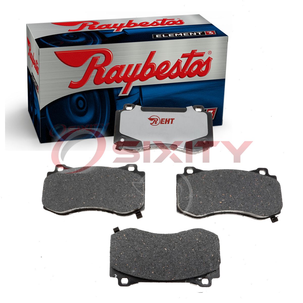 Raybestos Element3 EHT1149 Disc Brake Pad Set for ZX1149 ZD1149 Z36-1149 uy