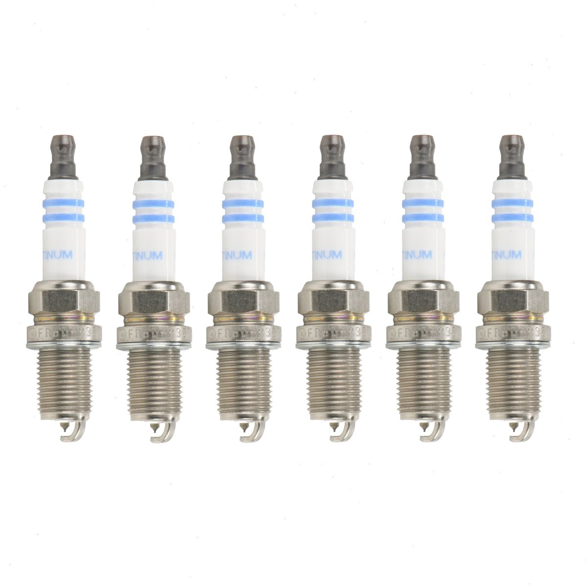 6 pc Bosch Platinum Spark Plugs for 1994 1997 Mercedes Benz E320