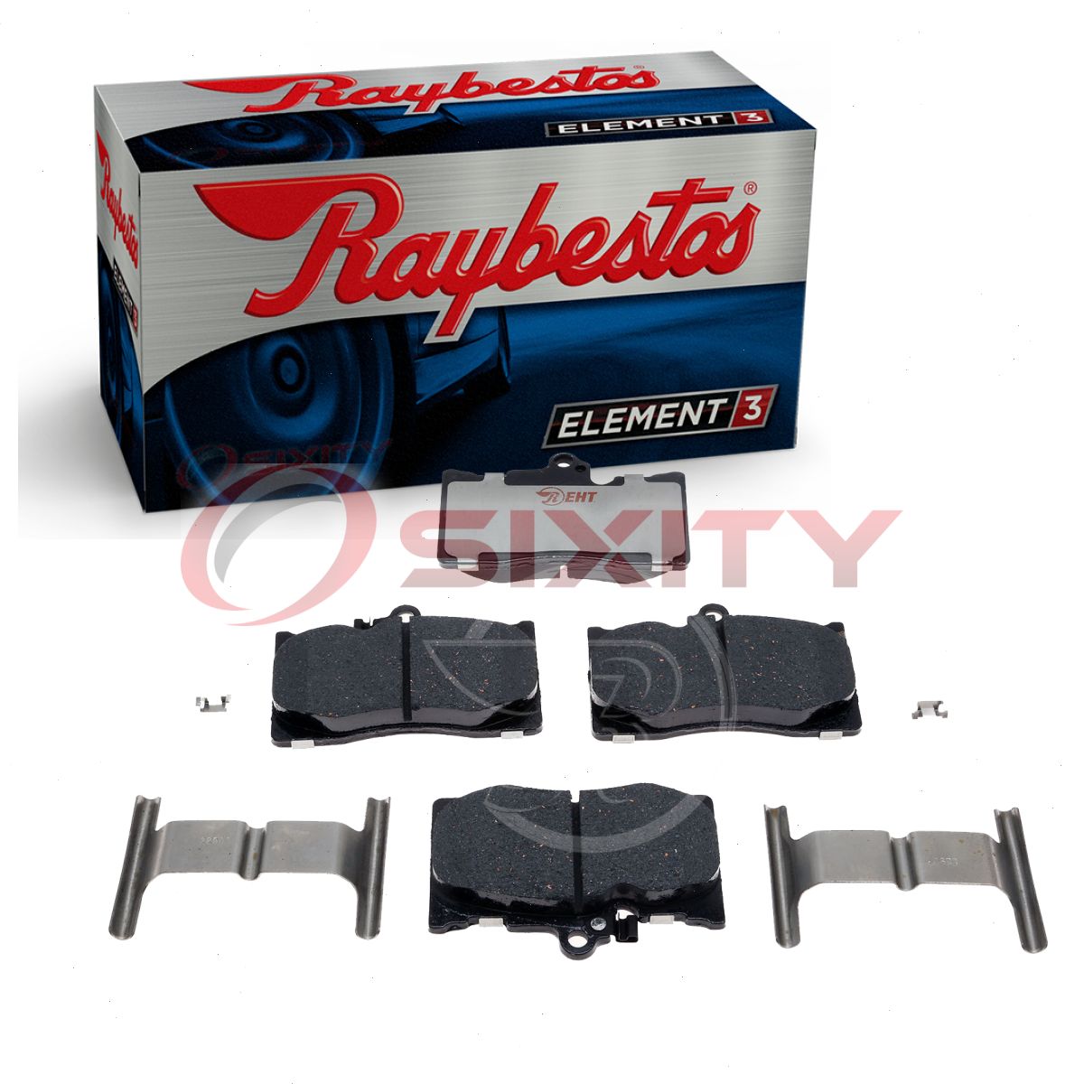 Raybestos Element3 EHT1118H Disc Brake Pad Set for ZX1118 ZD1118 Z23-1118 jf